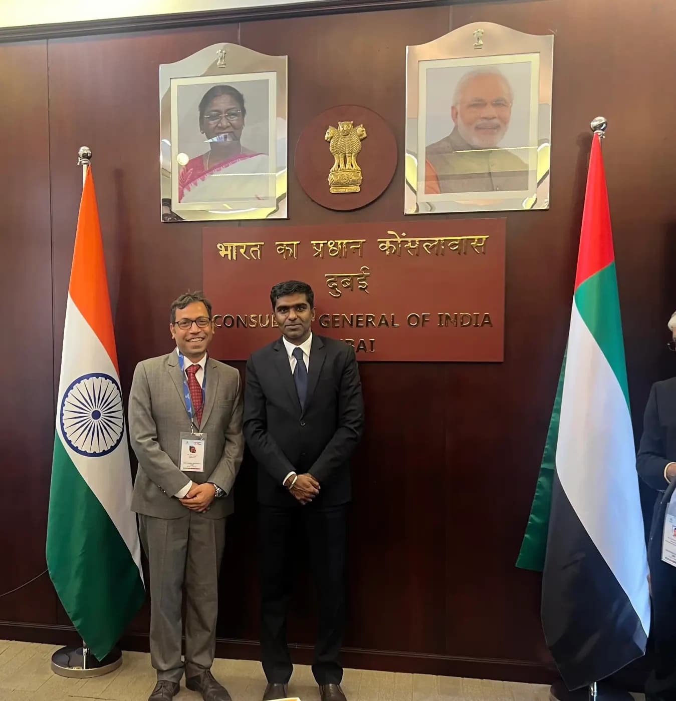 His Excellency Consulate General of India to Dubai Sri Satish Kumar Sivam