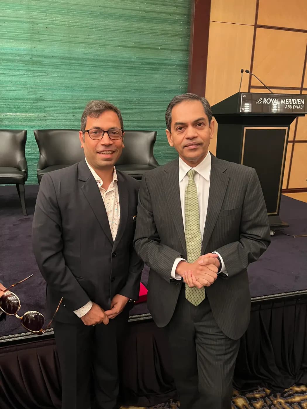 His Excellency Ambassador of India to UAE Sri Sunjay Sudhir