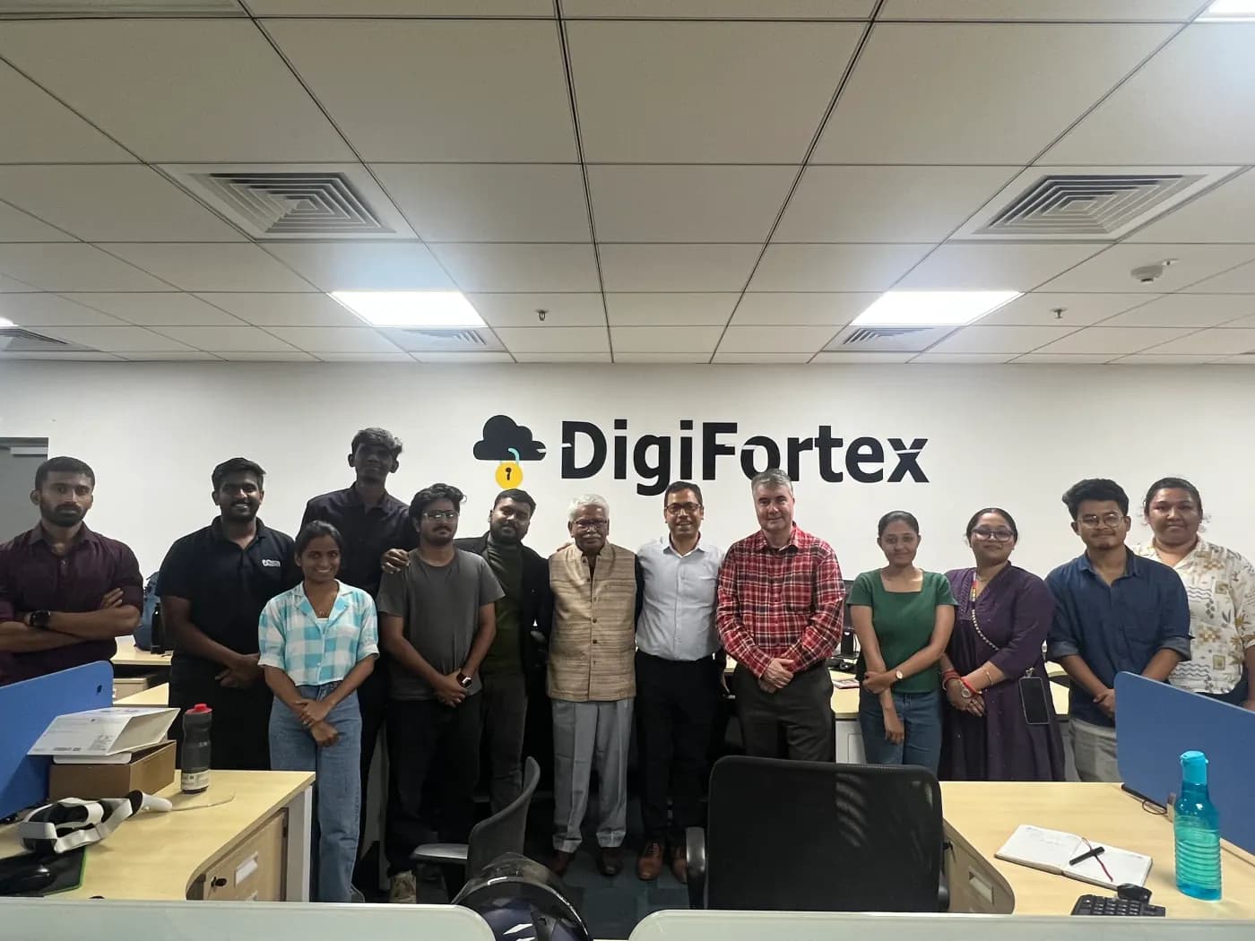 Visit of Dr. Asoke K. Talukder and Prof. Roland Haas at DigiFortex